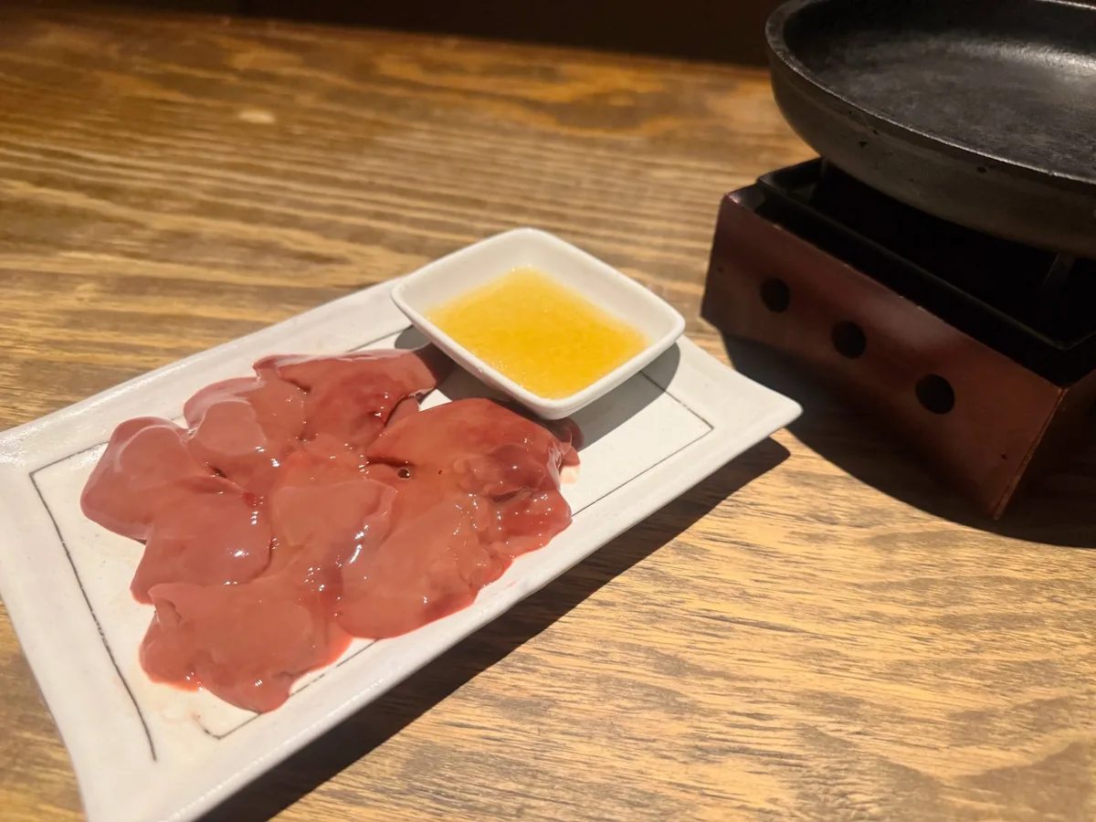 宮崎県産若鶏の白レバー